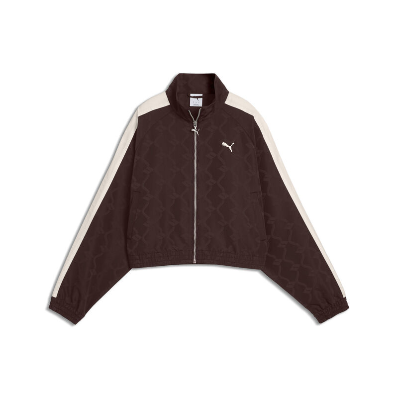 Ženski duks Puma T7 jacquarded woven relaxed track jacket