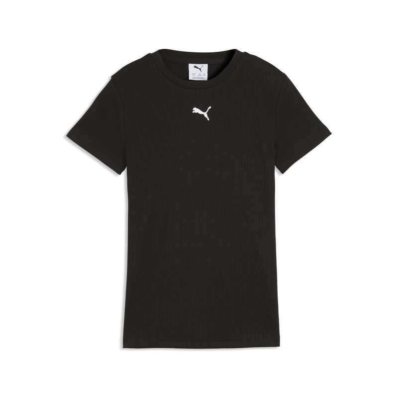 Dečija majica Puma Ess elevated rib slim tee g