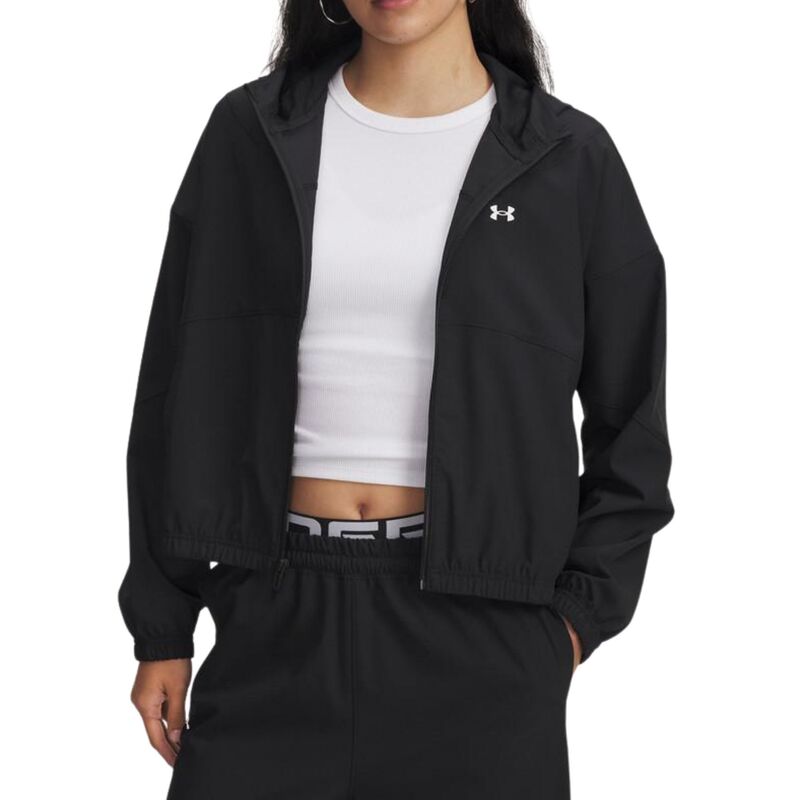 Ženski duks sa zipom i kapuljačom Under Armour ua rival woven jkt hd