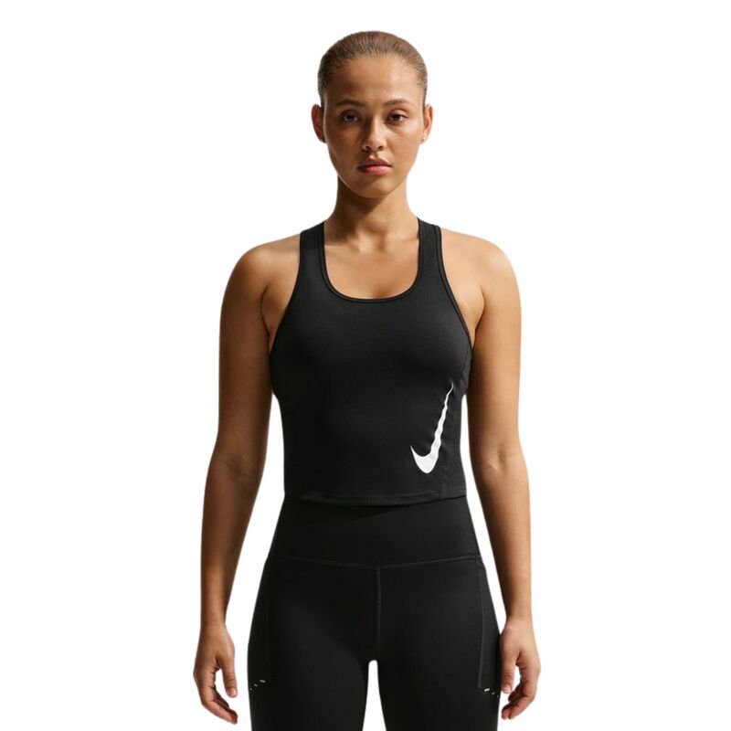 Ženska majica bez rukava Nike W nk tempo swoosh run df tank