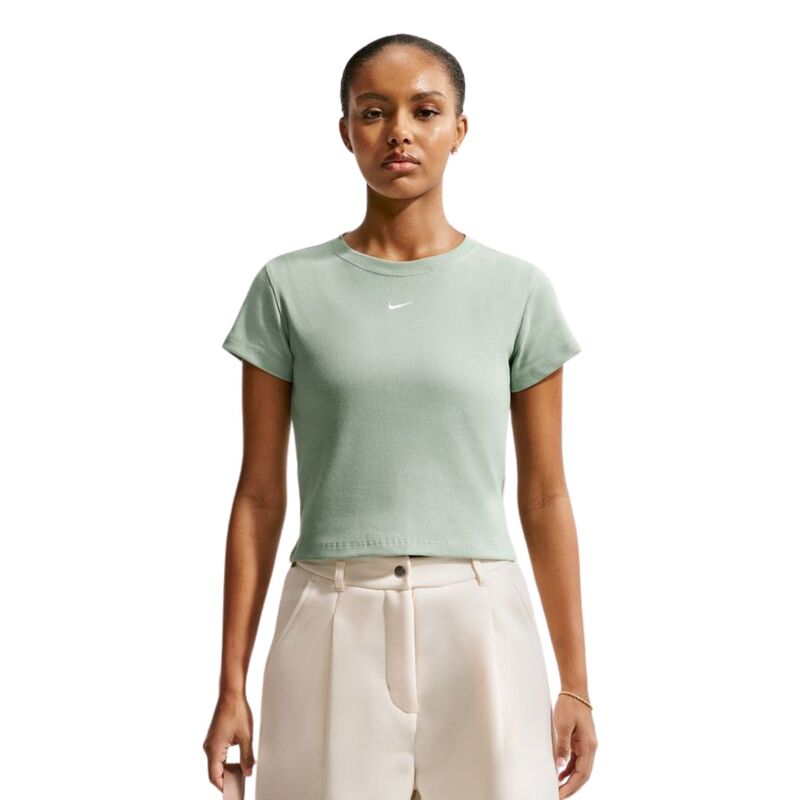 Ženska majica Nike W nsw rib tght ss tee