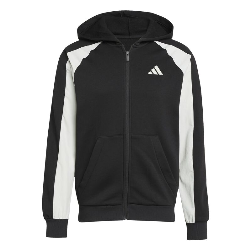 MUŠKI DUKS SA KAPULJAČOM I RAJSFEŠLUSOM ADIDAS M ESS CB FZ HD