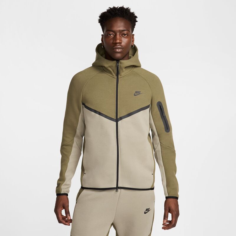 MUŠKI DUKS SA KAPULJAČOM I RAJSFEŠLUSOM NIKE M NK TCH FLC FZ WR HOODIE