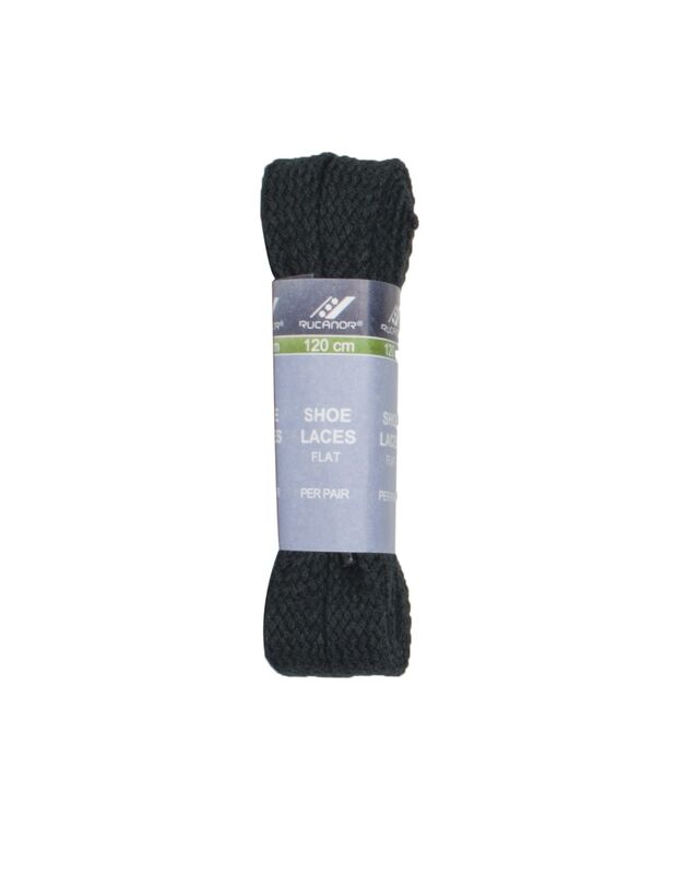 PERTLE SHOE LACE ROUND 120CM BLACK
