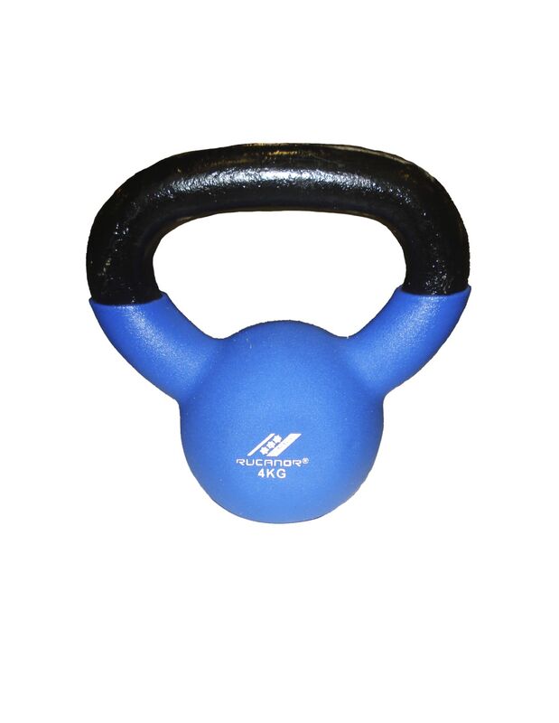 TEGOVI ZVONO NEOPRENE KETTLE BELL 4 KG BLUE
