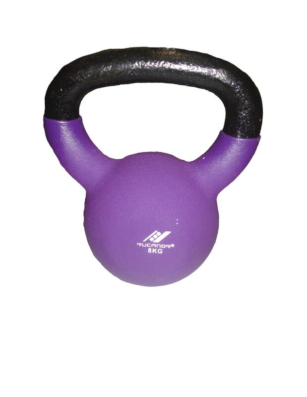 TEGOVI ZVONO NEOPRENE KETTLE BELL 8 KG PURPLE