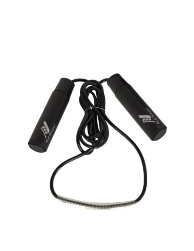 VIJAČA SA TEGOVIMA JUMP ROPE WEIGHTED BLACK