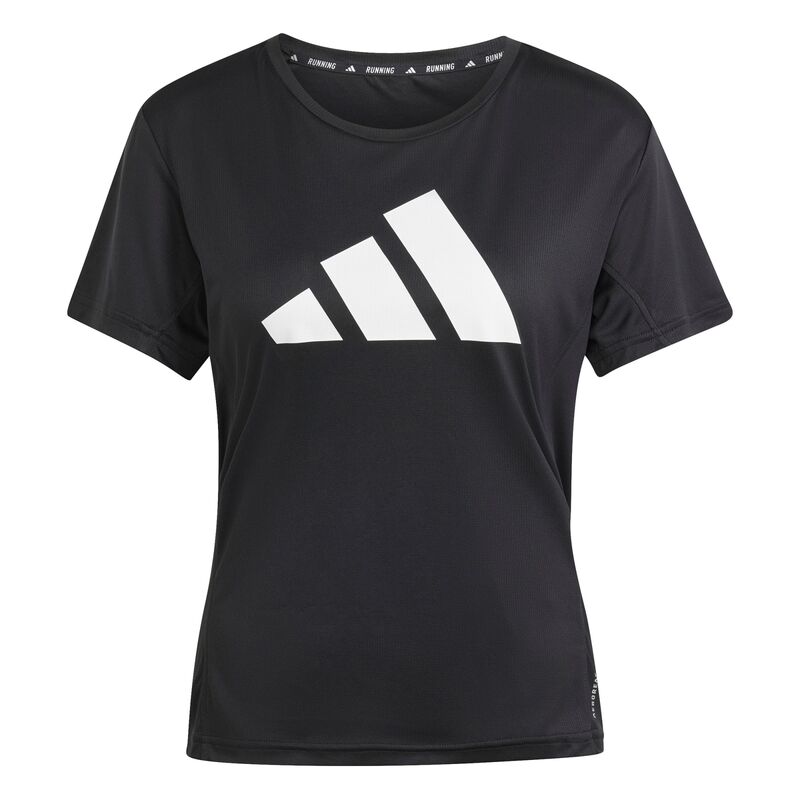 Ženska majica adidas RUN IT TEE BLACK