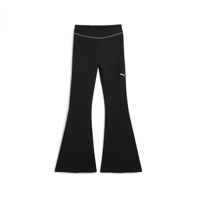 Ženska trenerka donji deo Puma Dare to textured flared leggings