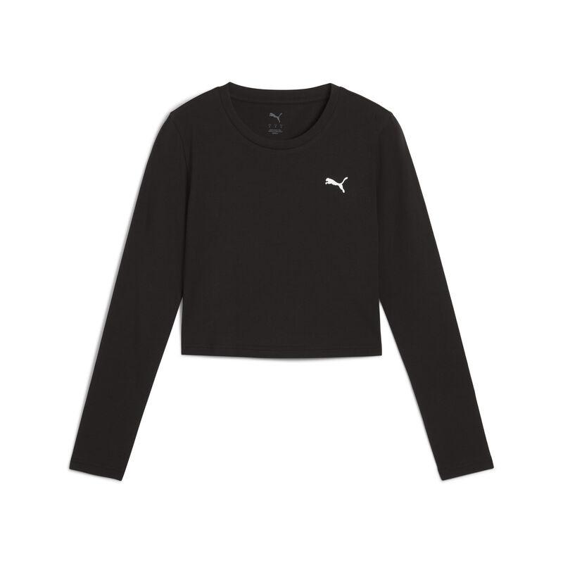 Ženski duks Puma Wardrobe ess longsleeve baby tee