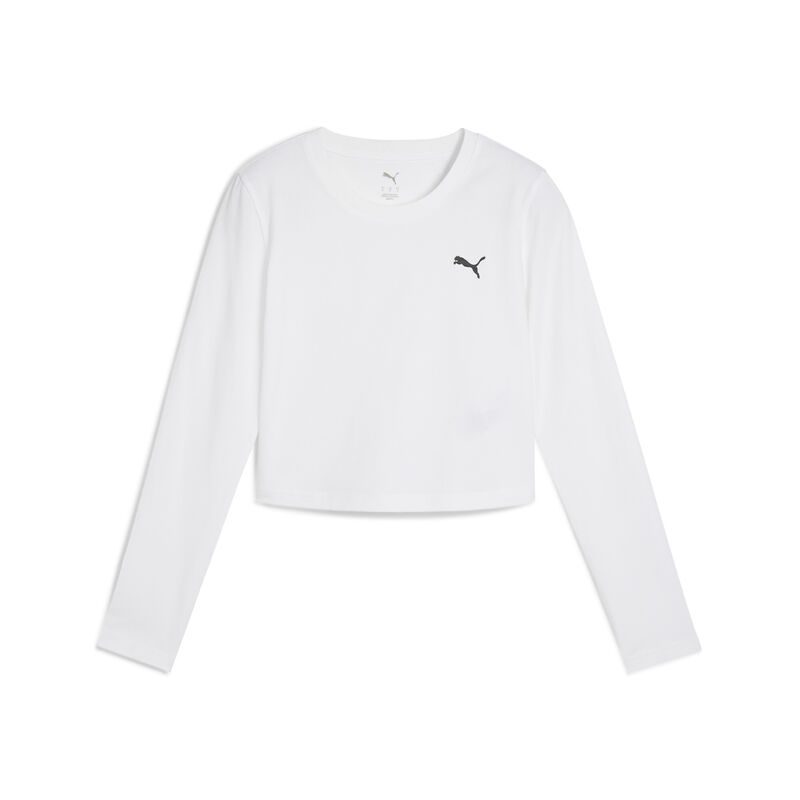 Ženski duks Puma Wardrobe ess longsleeve baby tee