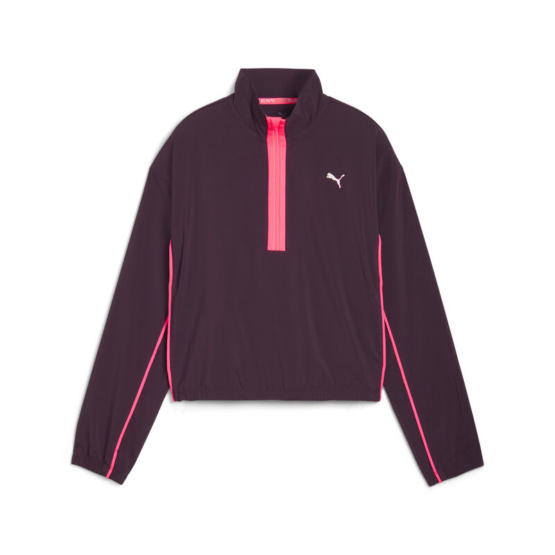 Ženski šuškavac Puma Run For Her Fashion Woven 1/2 Zip