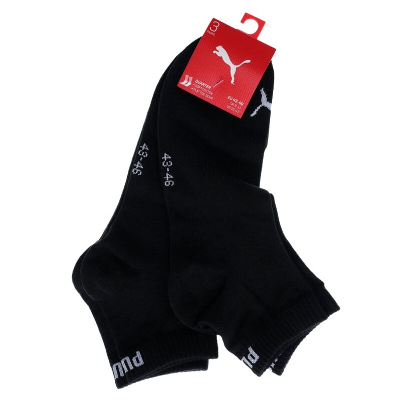Unisex čarape Puma Unisex Quarter Plain 3P