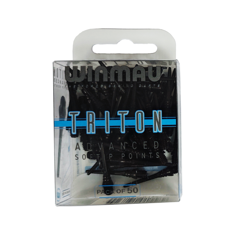 PIKADO PLASTIČNI VRHOVI WINMAU TRITON BLACK SOFTTIP POINTS