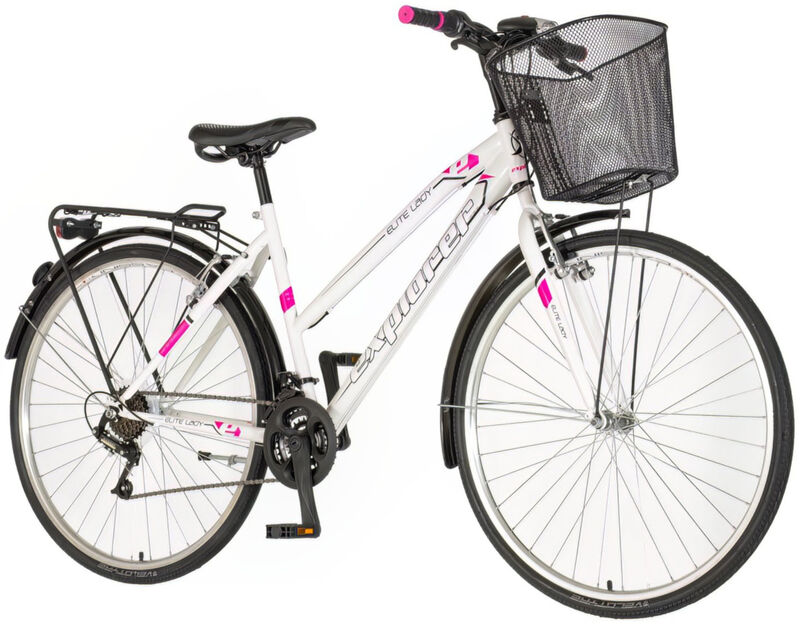 Bicikl EXPLORER ELITE LADY 28 BELO ROZE