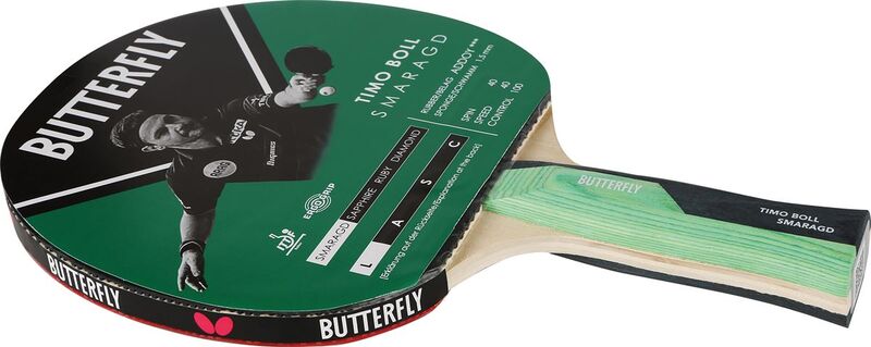 BUTTERFLY REKET TIMO BOLL SMARAGD