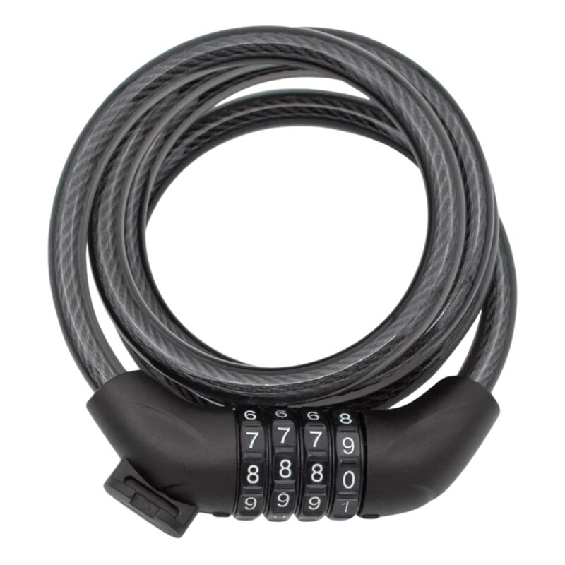 Brava spiralna sajla sa šifrom Visitor 1200 mm. 10 mm golden key