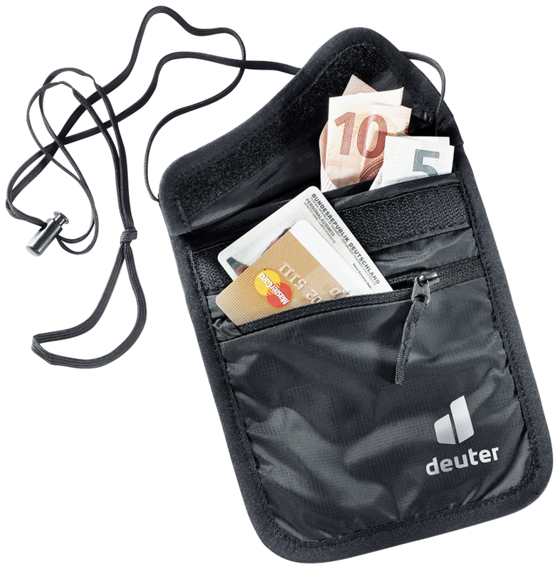 UNISEX TORBA DEUTER MONEY SECURITY WALLET II BLACK