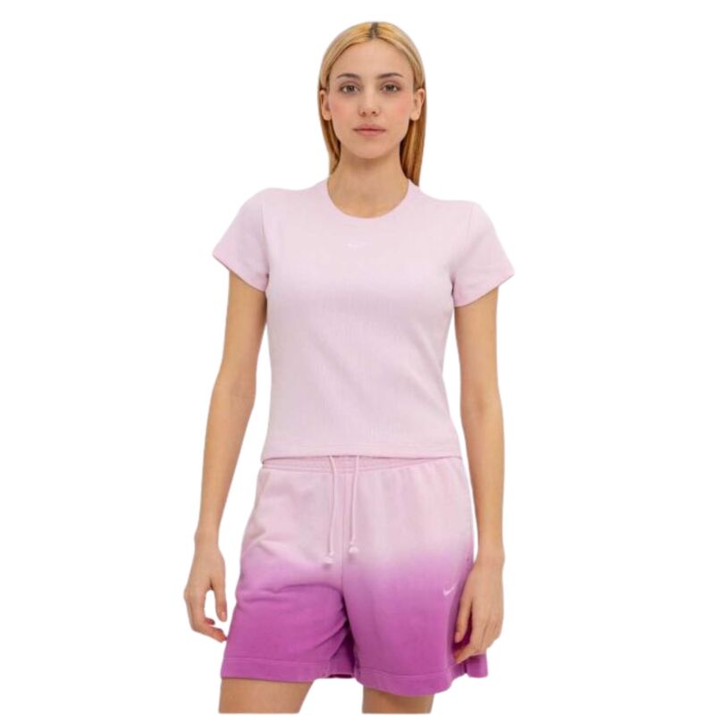 Ženska majica Nike W nsw rib tght ss tee