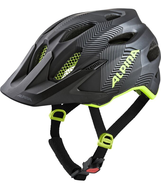 ALPINA Kaciga CARAPAX JR black-neon-yellow 51/56