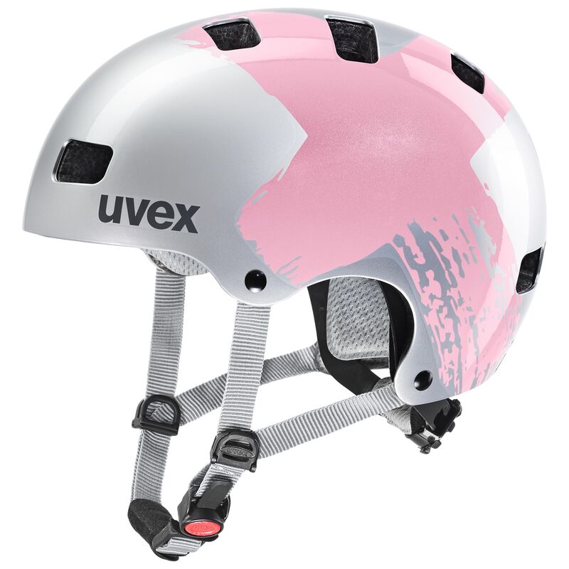 KACIGA UVEX KID 3 51-55 36 SILVER ROSE