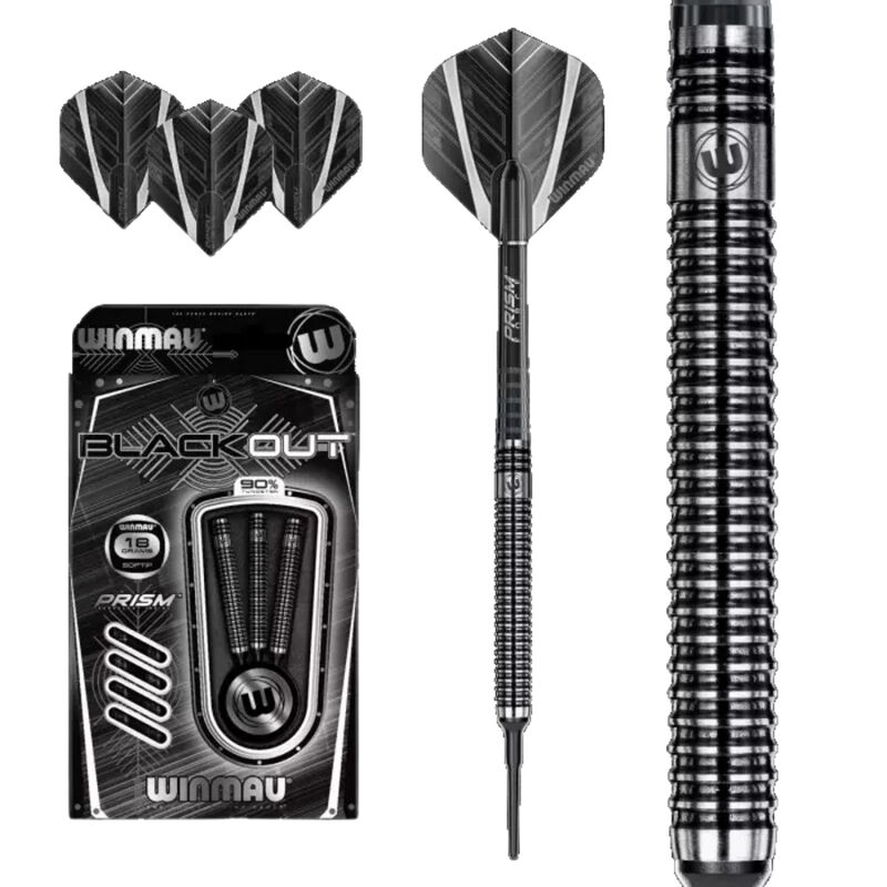 PIKADO STRELICE WINMAU BLACKOUT 18G SOFTDART