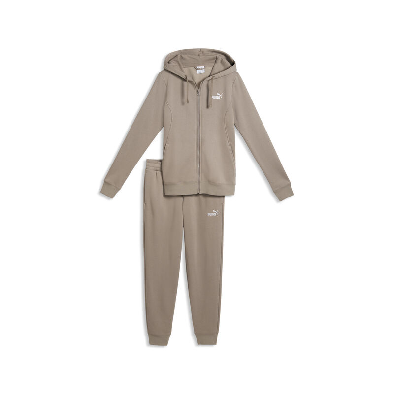 Ženska trenerka Puma Hooded sweat suit full-zip fl cl