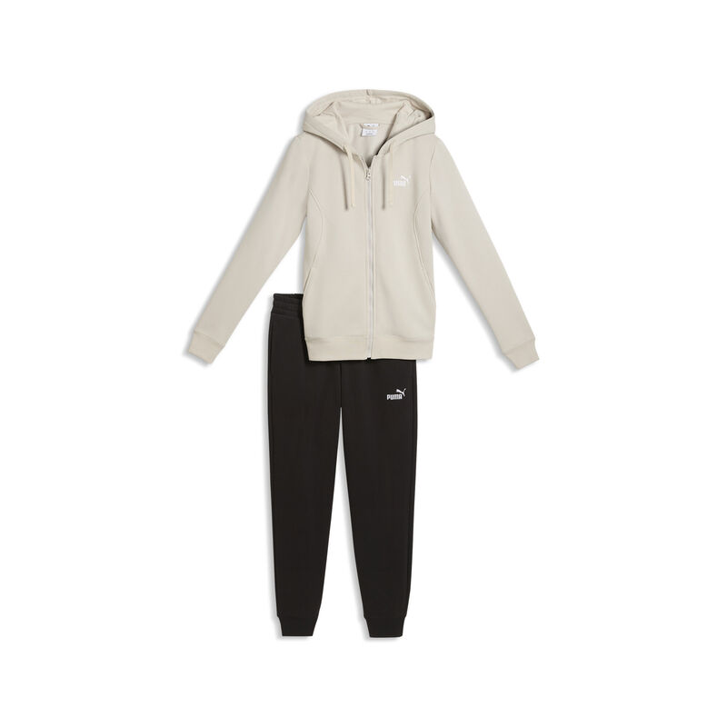 Ženska trenerka Puma Hooded sweat suit full-zip fl cl