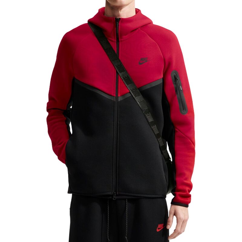 Muški duks sa zipom i kapuljačom Nike M nk tch flc fz wr hoodie