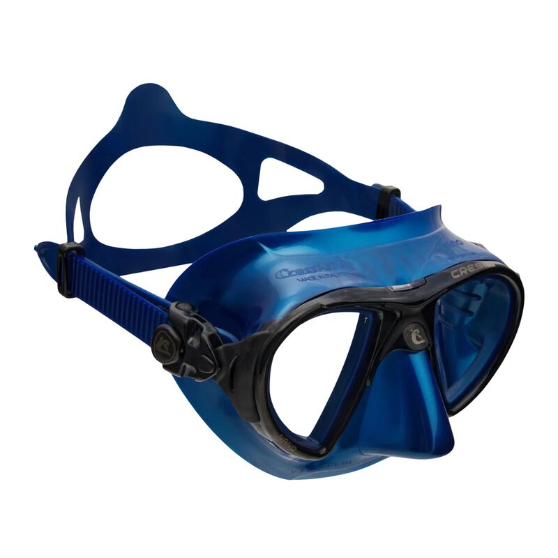 Maska za ronjenje Cressi Sub Nano mask blue (silver/frame black)
