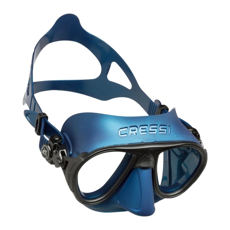 Maska za ronjenje Cressi Sub Calibro mask sil blue metal