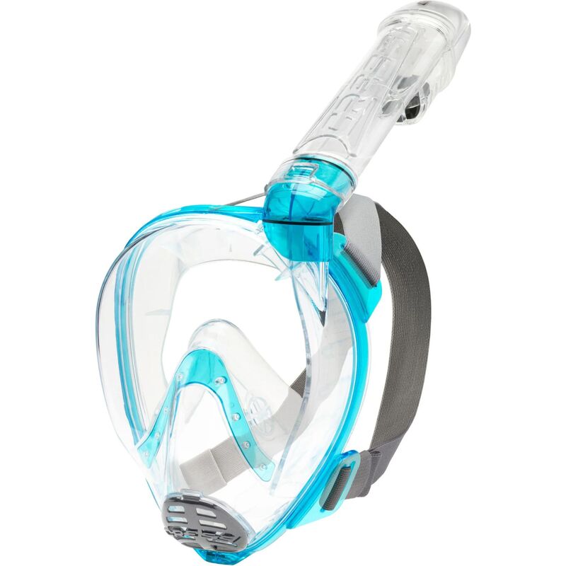 Maska za ronjenje Cressi Sub Baron full face mask clear/aquamarine s/m