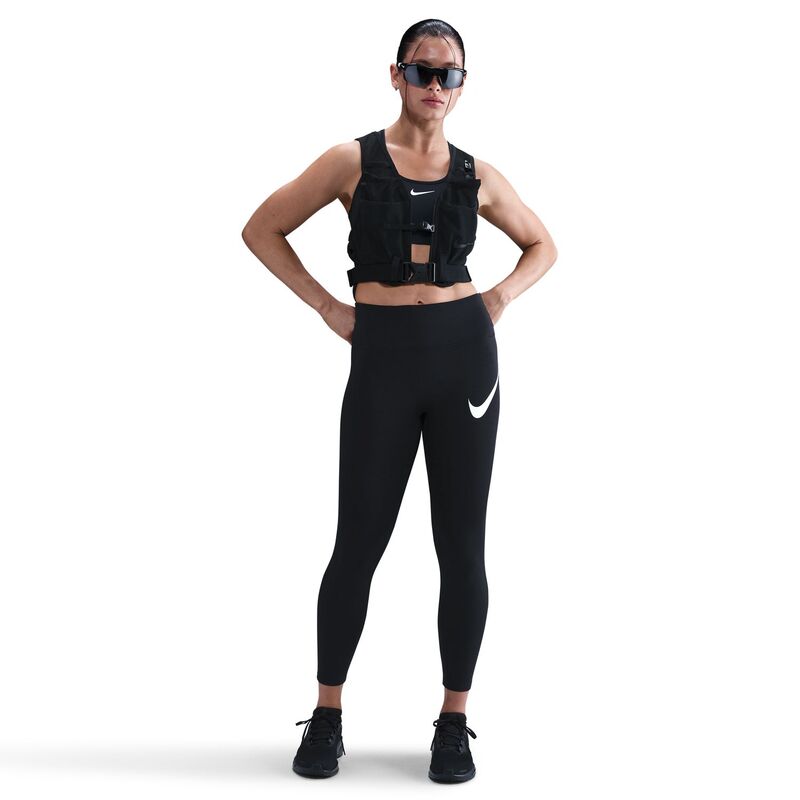 Ženske helanke NIKE W NK DF TEMPO HR 7/8 TGT SWHBR