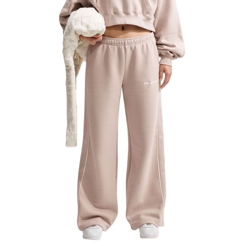Ženska trenerka donji deo Nike W nk stdo flc mw mr scallop wl