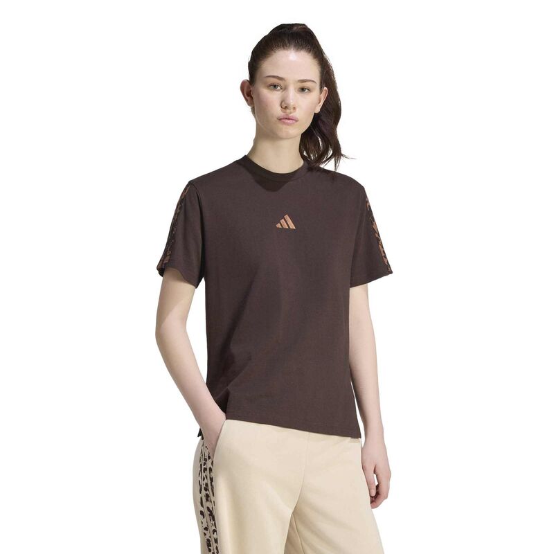 Ženska majica adidas W aop 3s sj tee
