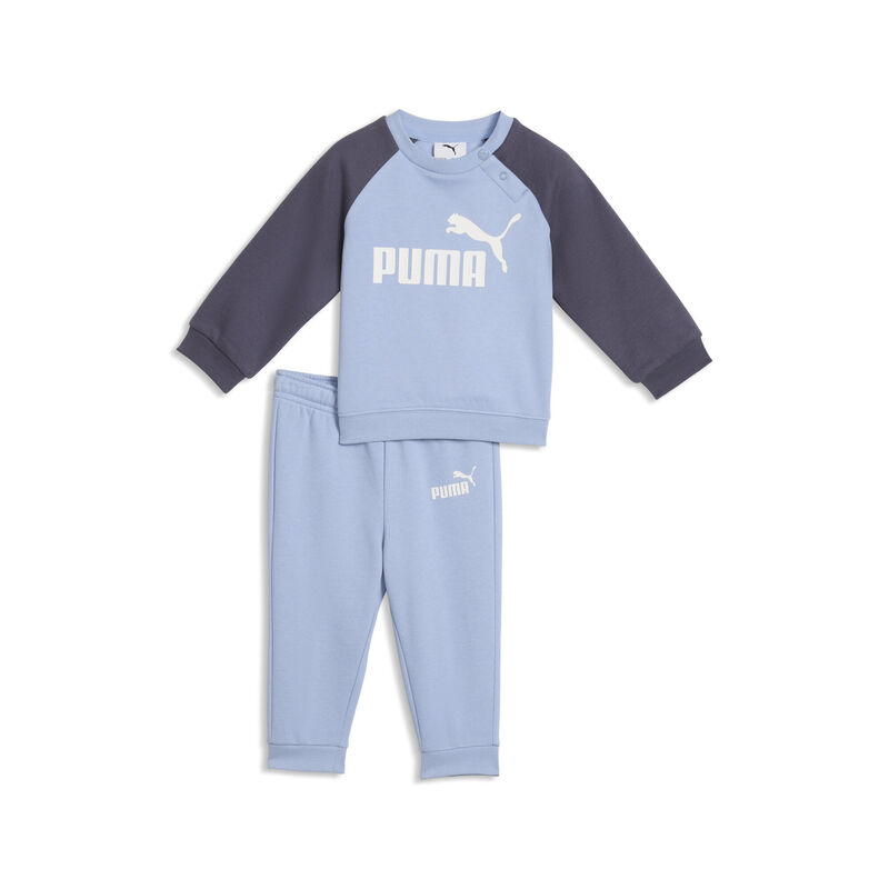 Dečiji set Puma Minicats ess raglan crew set fl inf
