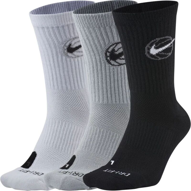 Unisex čarape NIKE U NK EVERYDAY CREW BBALL 3PR 144