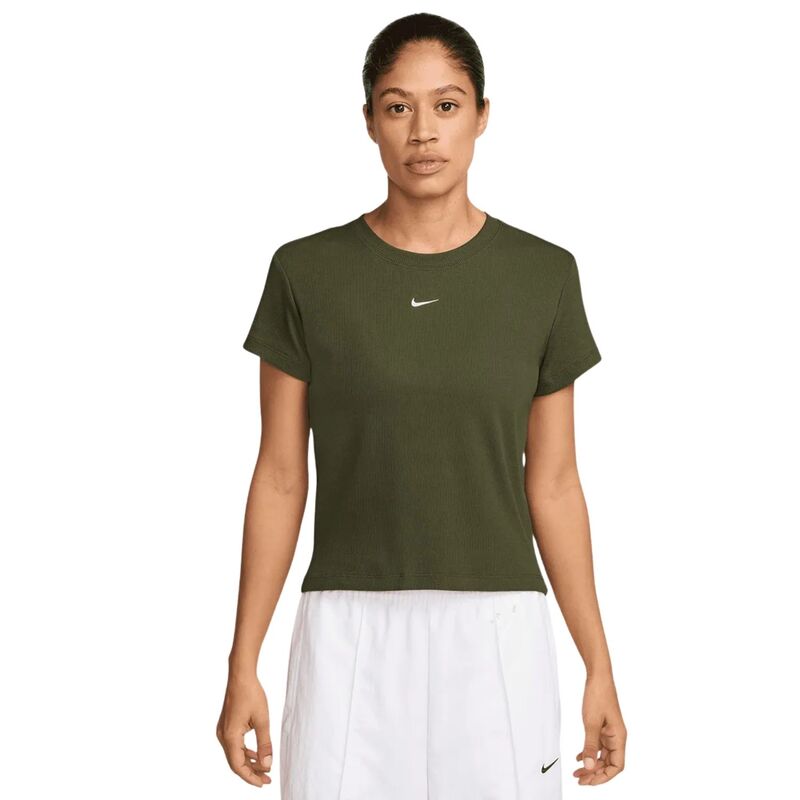 Ženska majica NIKE W NSW RIB TGHT SS TEE