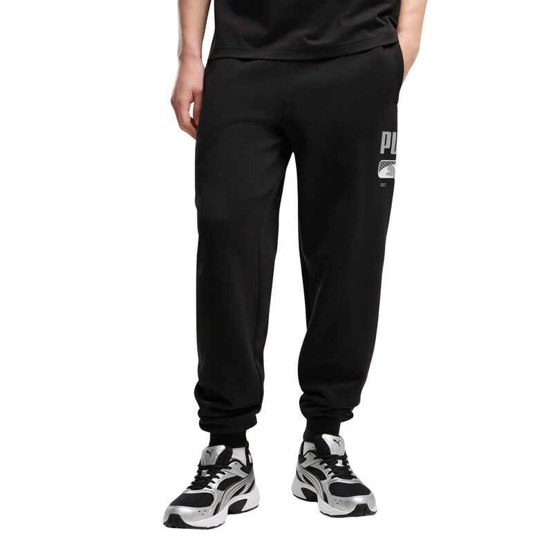Muška trenerka donji deo Puma Sport logo play sweatpants fl cl