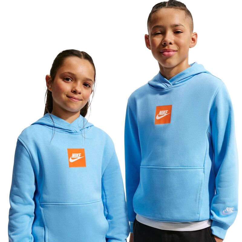 Dečiji duks sa kapuljačom Nike K nsw ls ft top club fam