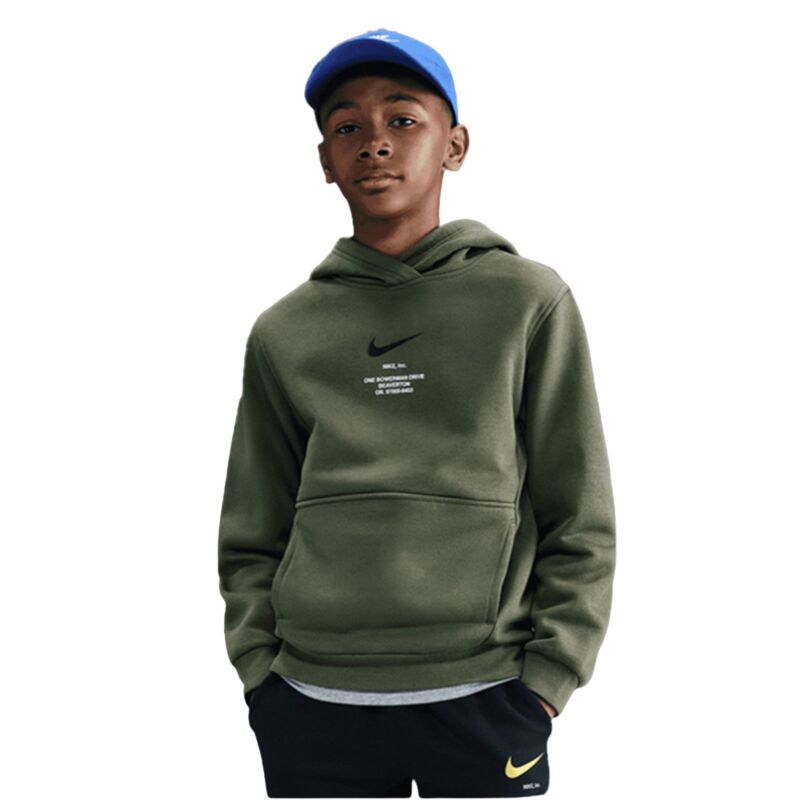 Dečiji duks sa kapuljačom Nike B nsw athl po hoodie bb