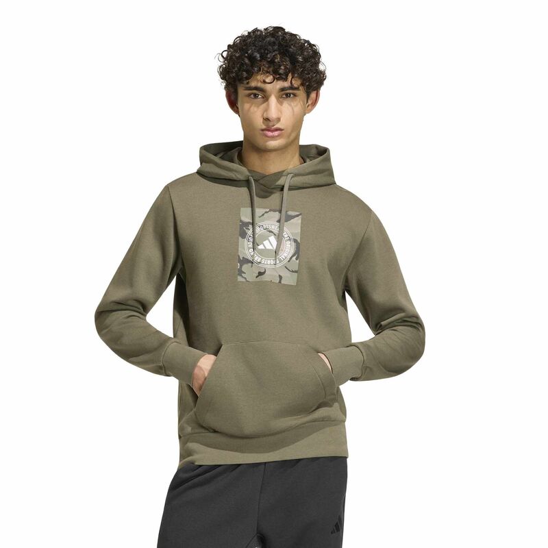 Muški duks sa kapuljačom adidas M camo box h