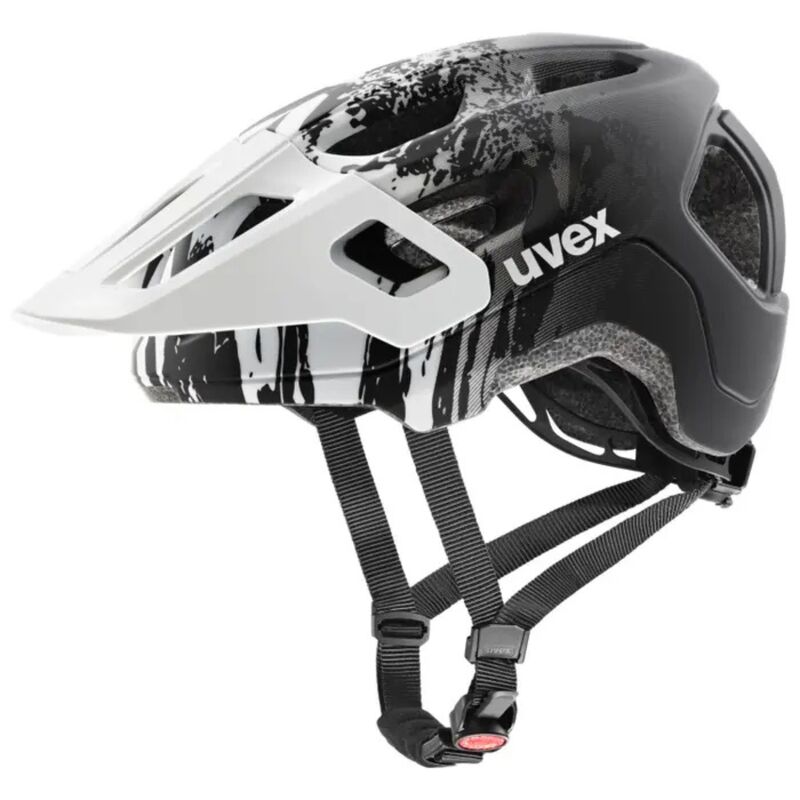 Uvex Kaciga react jr 52-56 10 white/bla