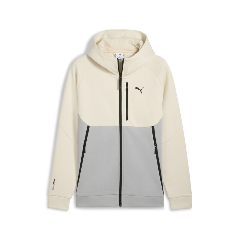 Muški duks Puma Tech full-zip hoodie dk