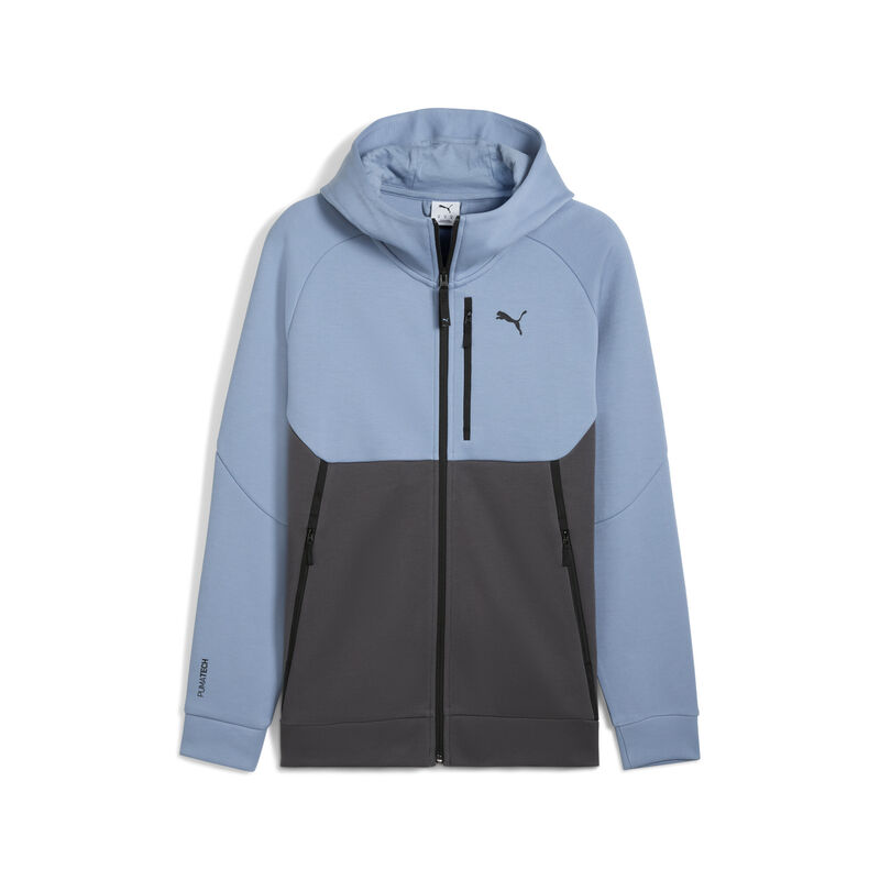 Muški duks sa zipom i kapuljačom Puma Tech full-zip hoodie dk