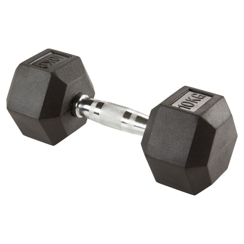 Teg Energetics Fitnes hex dumbbells 10kg