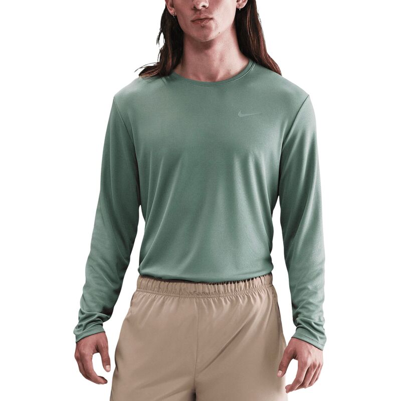 Muška majica za trčanje Nike M nk df uv miler top ls