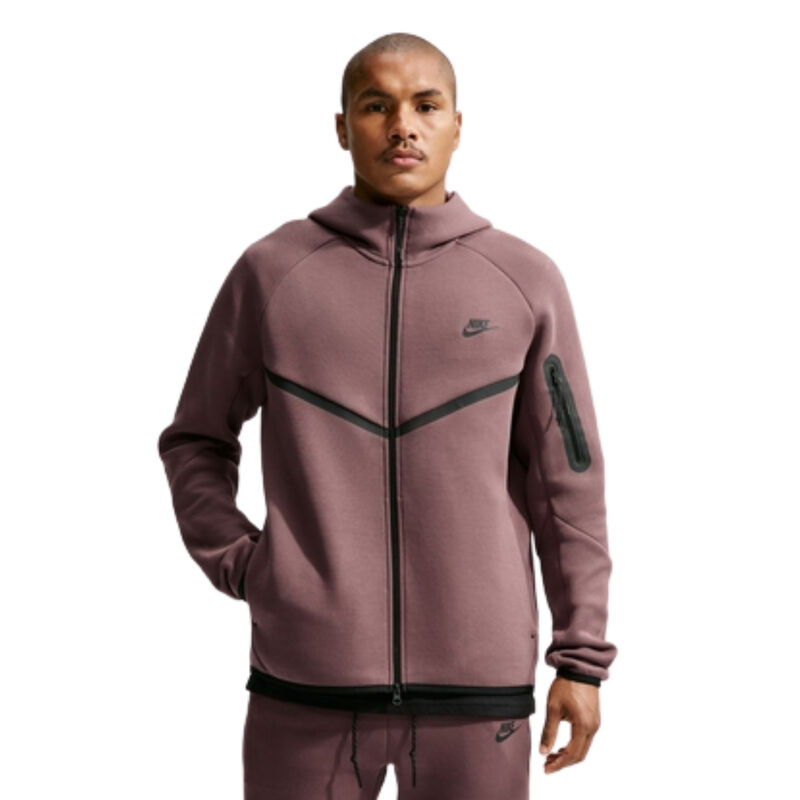 Muški duks sa zipom i kapuljačom Nike M nk tch flc fz wr hoodie