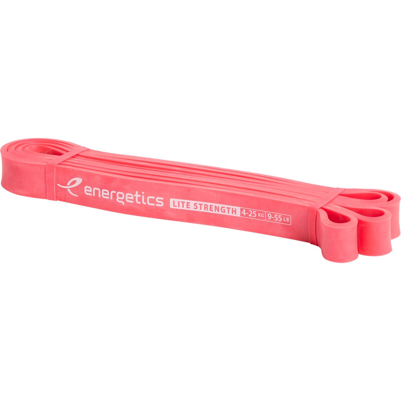 Traka za fitnes Energetics strength 2.0 2 red light