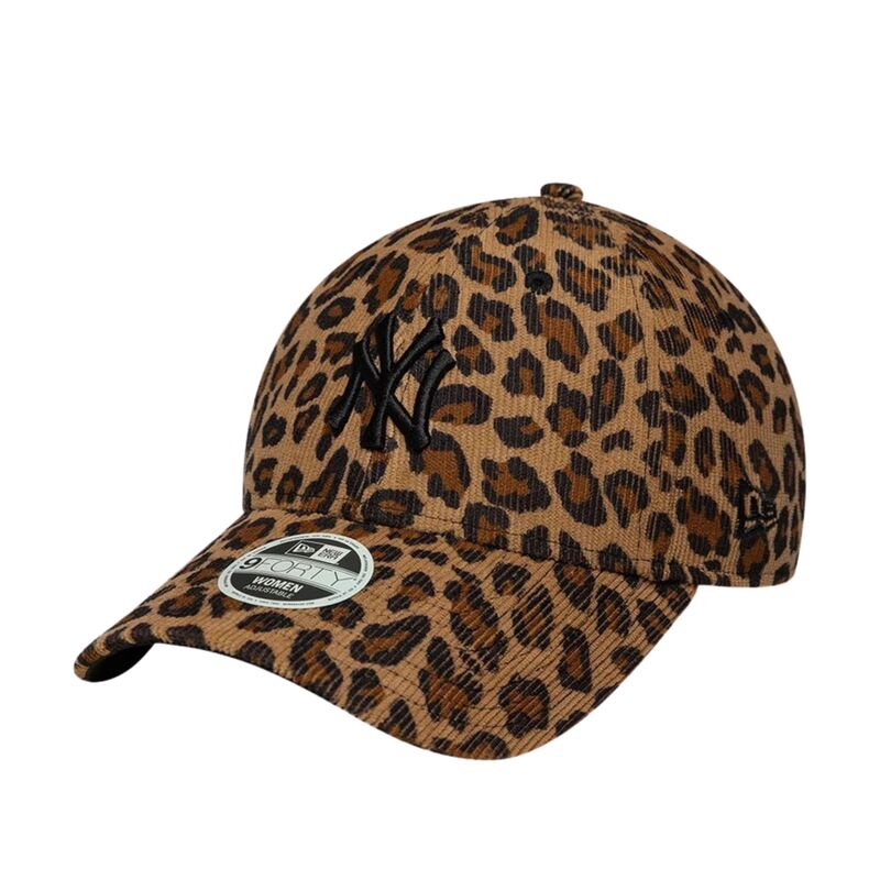 Ženski kačket New Era female leopard cord 9forty®
